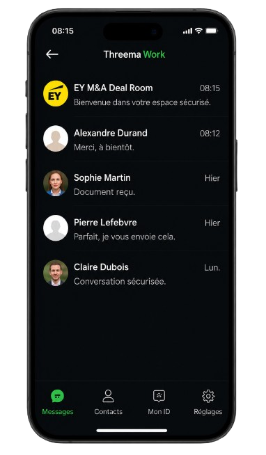 Threema Work secure chat